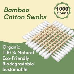 Tiges bambou Egaageoi utilisées pour applications beauté précises.
