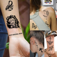 EGMBGM tatouage tête-squelette – design audacieux pour l’expression personnelle