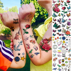 Les tatouages EGMBGM lion-rose proposent une apparence puissante pour soirées et festivals.