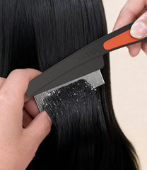 EHBELIF peigne double face anti-poux, douceur et efficacité.