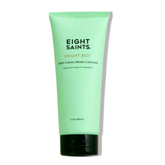 Eight Saints Bright Side: crème nettoyante visage en flacon, démaquille en douceur et hydrate.