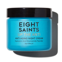Eight Saints Crème Nuit Visage-Cou : soin hydratant nocturne pour peau repulpée.