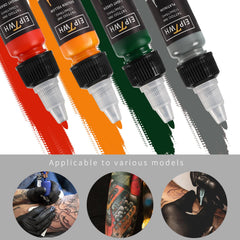 Bouteilles EIPTWH encre tatouage, fermeture étanche pour réduire le gaspillage.