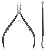 Ejiubas coupe-cuticule avec poignée ergonomique pour un maniement précis.