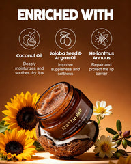 EJW texture crème fine gommage lèvres sans grains agressifs.