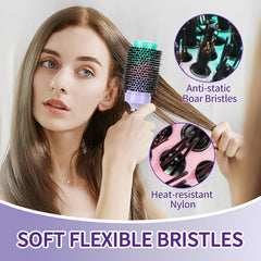 Fonction anti-frizz intégrée pour lisser les mèches rebelles.
