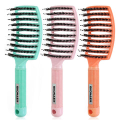 EKONAER brosse detanglante et ventilee, ideale pour demeler les cheveux epais