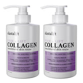 Elastalift Crème Collagène – corps, bouteille, hydratation et raffermissement.