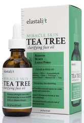 Elastalift huile arbre à thé visage bouton : action ciblée sur les rougeurs et les imperfections.