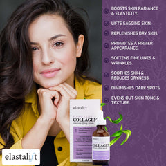Elastalift Sérum Visage Sans Parfum, douceur pour peau sensible.
