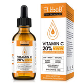 ELBBUB sérum vitamine C 20% dans une bouteille élégante, usage quotidien recommandé.