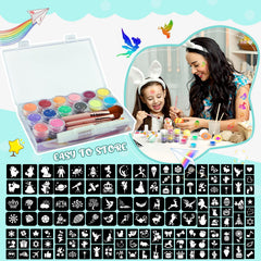 Paillettes 31 couleurs Eleanore's Diary pour visage et corps