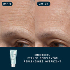 Texture riche de la crème nuit ELEMIS Pro-Collagen enveloppante.
