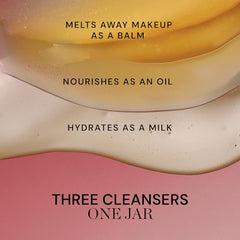 Élimine maquillage et impuretés sans huile minérale, laissant peau douce.