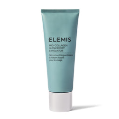 ELEMIS Pro-Collagen Glow Boost Exfoliator en bouteille, exfoliation douce pour peau lumineuse.