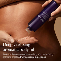 ELEMIS huile-massage-absorption-rapide-mains: pénétration légère et soin rapide.