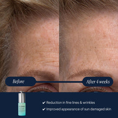 Texture satinée du Sérum Pro-Collagen Renewal pour peau lisse.