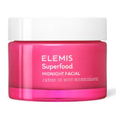 ELEMIS Superfood Midnight Facial — flacon lumineux, hydratation nocturne