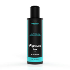 Lotion magnésium Elepure Pure Elements, bouteille pratique pour une application ciblée.