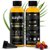 Elevate huile Batana en bouteille, soin capillaire naturel pour cheveux plus forts.