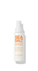Bouteille ELEVEN AUSTRALIA avec sel marin en plan rapproché pour volume léger.