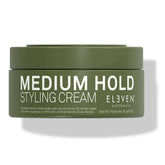 ELEVEN AUSTRALIA: crème coiffante moyenne sur flacon, tenue flexible.