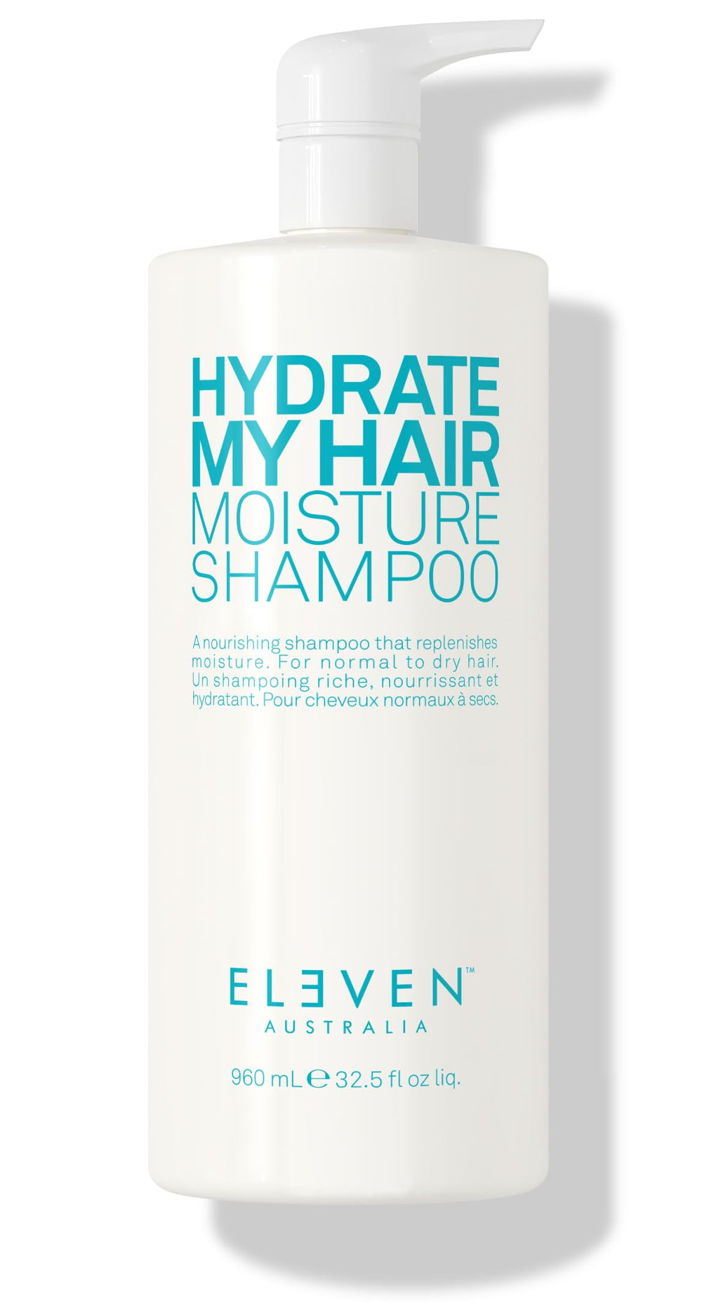 ELEVEN AUSTRALIA Hydrate My Hair Shampoing dans sa bouteille, hydratation longue durée