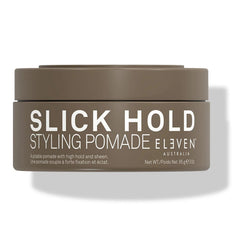 ELEVEN AUSTRALIA Slick Hold pomade, flacon compact, tenue ferme et brillance subtile.