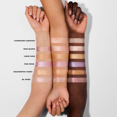 Teinte Rose Quartz du Halo Glow Highlighter, glow rosé naturel.