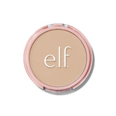 e.l.f. Halo Glow sur le flacon compact, fini léger pour lisser les pores.