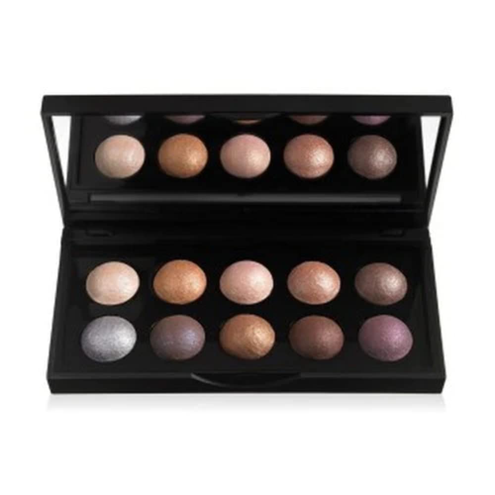 e.l.f. palette d'ombres cuites, 10 teintes riches pour un regard lumineux