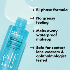 e.l.f. SKIN démaquillant liquide non gras: sensation fraîche après usage.