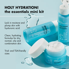 tonique hydratant e.l.f. en bouteille facile à utiliser pour rafraîchir la peau.