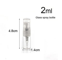 Elfenstall vaporisateur mini 2ml en verre, pratique pour tester des parfums.