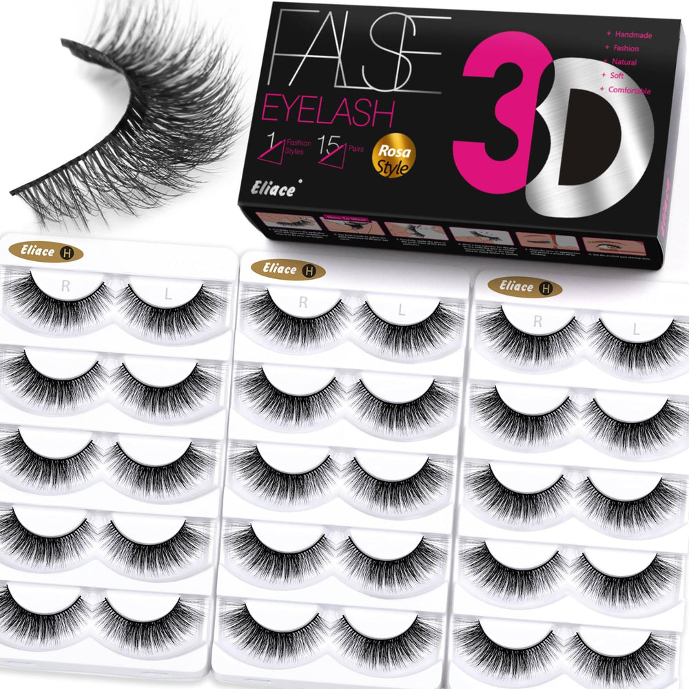 Cils Eliace Rosa Style apparence naturelle pour un look discret