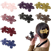 Eliongpu pinces fleurs plats, ensemble pratique pour coiffures quotidiennes
