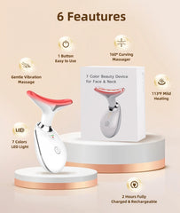 ELISHINE lifting visage: massage par vibration et chaleur.
