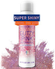 Elitles Made spray paillettes cheveux – brillance durable et festive.