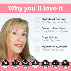 Elizabeth Mott Thank Me Later: ingrédients acide hyaluronique et peptides pour l’hydratation.