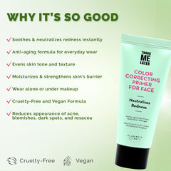 Application sur peau révèle une base prête au maquillage durable.