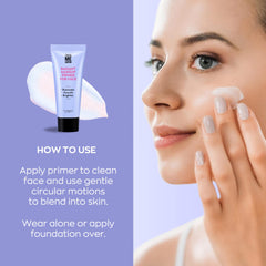 Elizabeth Mott Thank Me Later Primer – fini lumineux pour un teint frais.