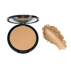 Elizabeth Mott Whatup Beaches Bronzer swirled on skin for radiant, sun-kissed glow.