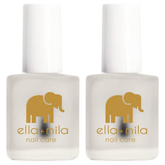 Vernis No More Biting d ella+mila dans son flacon, aide à limiter le rongement des ongles.
