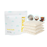 ELLAOLA Bain d’avoine: sachet coton bio, douceur naturelle pour peau sensible et sèche