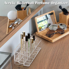 ELLDOO Organisation rouges à lèvres et gloss, rangement élégant et efficace.