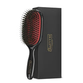 Brosse Ellen Evyse: poils de sanglier et picots nylon pour démêlage doux et efficace