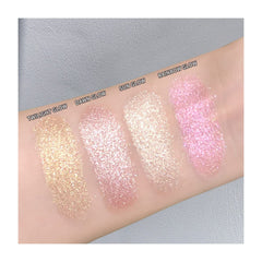 ELLESY Palette Arc-en-Ciel Lumineux Rose violet polarisé fini sophistiqué.