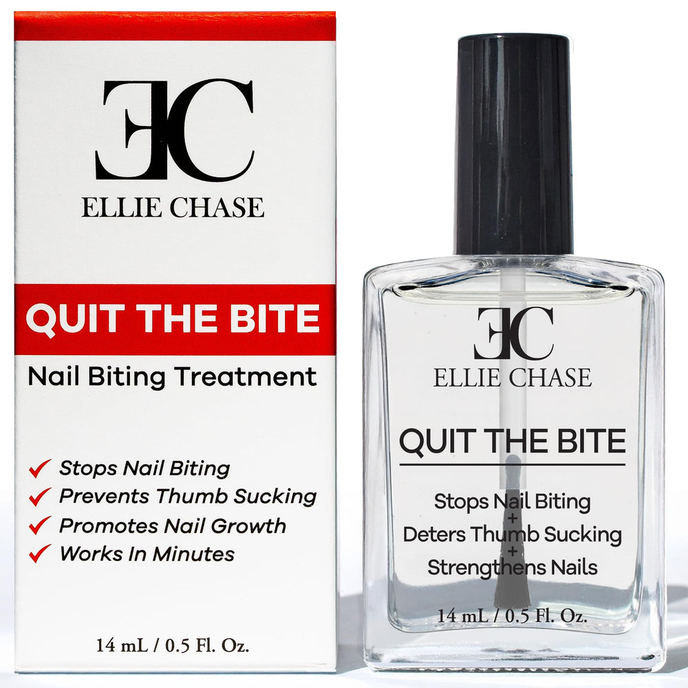 Vernis Ellie Chase Stop Mordillage sur ongles, détournement anti-mordillage pratique au quotidien.