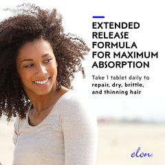 Dioxyde de silicium ajoutant brillance naturelle aux cheveux avec Elon Matrix 5000.