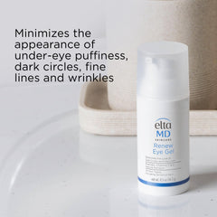 EltaMD Renew Eye Gel – texture légère qui pénètre rapidement sans huile.